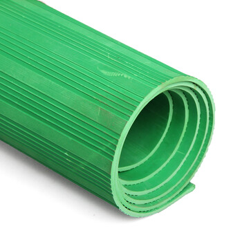 天旭高压绝缘地毯配电房绝缘胶垫10KV橡胶垫安全防滑5mm厚1米宽×5米长 黑色1卷