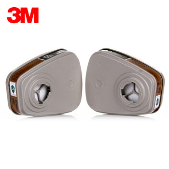 3M 滤盒\6001CN 塑料 防有机蒸气 2个/包