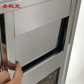 圣极光不锈钢垃圾桶物业垃圾箱钛金色710835可定制29*29*63cm
