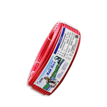 远东电缆 ZC-BVR 6平方阻燃C级铜芯单芯多股软线100米 红色简装