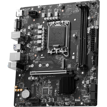 微星（MSI）PRO B760M-E DDR4 游戏电脑主板 支持 CPU 13490F/14400F/13400F(Intel B760/LGA 1700)