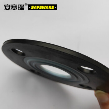 安赛瑞 四氟橡胶复合垫片 四氟橡胶垫片 复合橡胶法兰垫片 PTFE+EPDM DN65（10片装） 23280