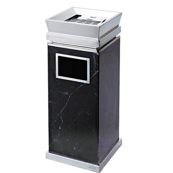 南 GPX-7R02 皇冠座地 南方烟灰桶 镜钢 办公楼立式创意座地烟灰桶户外垃圾箱大厅大堂电梯口烟灰桶