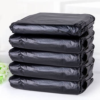 科力邦（Kelibang） 垃圾袋 一次性塑料袋小号50*60cm/50只装平口 商用物业背心式垃圾袋 大客户专供 KB1002