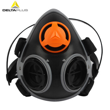 代尔塔（Deltaplus）105014 M6400系列双滤盒半面罩（不含滤盒）定做 1个