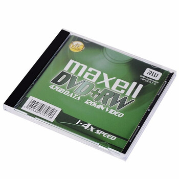 麦克赛尔（Maxell）DVD+RW光盘可擦写 台产刻录光盘4速4.7G 光碟 空白光盘 1片盒装