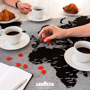 拉瓦萨（LAVAZZA）意大利进口经典浓醇现磨黑咖啡粉黑咖啡低脂 经典咖啡粉250g