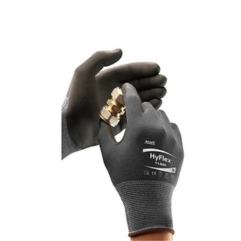 Ansell安思尔 11-840 机械类丁腈涂层手套 耐用贴合通用 装配搬运手套 9码 定做 12副/包