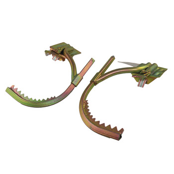 天旭爬树木杆脚扣猫爪爬树工具电工脚钩带安全鞋6-8米杆开口距离280mm 1套