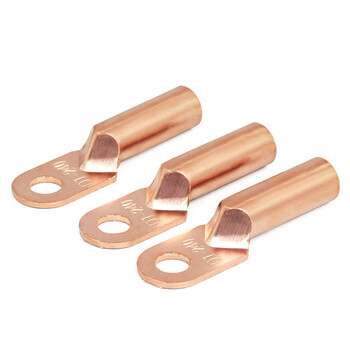 BOWERY DT铜鼻子电缆接头DT-240平方铜接线端子线鼻子酸洗堵油线耳紫铜端子厂家配送 1个