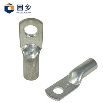 固乡【五只装】 电缆裸端子 JG铜接线端子 冷压线鼻子 铜鼻子 JG10平方铜镀锡鼻子