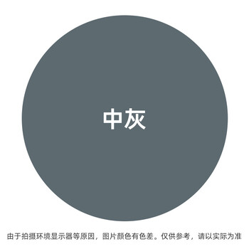 千居美 环氧面漆 防锈漆防腐树脂油漆金属漆耐酸碱管道重耐水游泳池涂料 25KG 中灰色