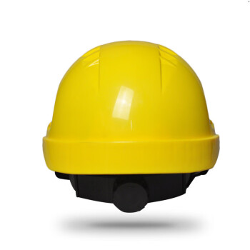 高玛（GAOMA） ABS透气式安全帽 免费印制logo 黄色 配近电预警器通信电力
