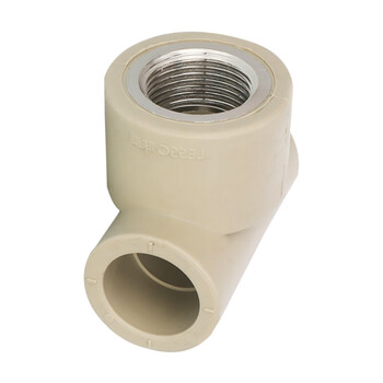 联塑 LESSO 内螺纹三通Ⅰ型(PP-R 配件)灰色 dn32X1/2＂