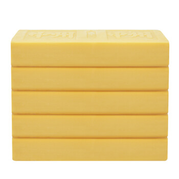 兰诗（LAUTEE）FZ-250 老肥皂洗衣皂透明皂增白皂 清香去渍传统肥皂 中州老肥皂250g*5块