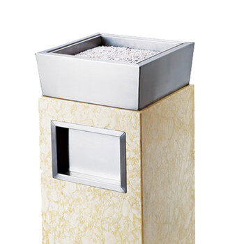 南 GPX-7F 皇冠玉衣坐地 南方烟灰桶 砂钢 办公楼立式座地烟灰桶户外垃圾箱大厅大堂电梯口烟灰桶