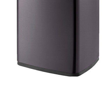 南 SF15-F01 南方长方形房间桶  黑金 防指纹厨房垃圾桶酒店宾馆客房不锈钢垃圾桶果皮桶商用桶  容量15升