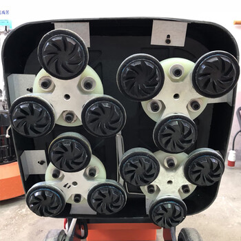 伽華（KARVA）JH-06 30目 圆形树指螺旋厚片 黑色磨片 水磨片 抛光修边机圆形树指螺旋厚片