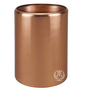 南 GPX-3A 南方铝合金圆形房间桶 玫瑰金 商用垃圾桶 果皮桶