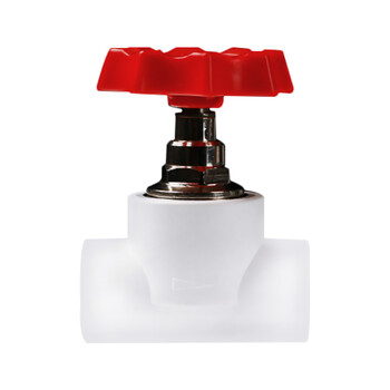 联塑 LESSO 截止阀(PP-R 配件)白色 dn20