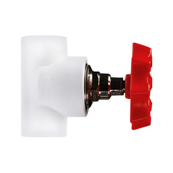 联塑 LESSO 截止阀(PP-R 配件)白色 dn20