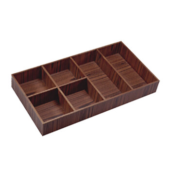 南 CH-3 分格栏 木质（C7 C79 C8 C40 专用）黑桃木色 服务车清洁车分隔栏