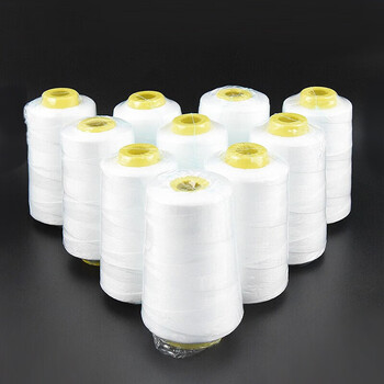 飞尔（FLYER）缝包线 编织袋封口线 打包机线 缝口线 缝包机线 600米/卷 白色 10卷装【FLJD089】