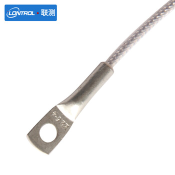 联测（LONTROL）温度传感器Pt100铂热电阻三线测温探头高精度贴片式变送热电偶K型  压鼻式 2米线 