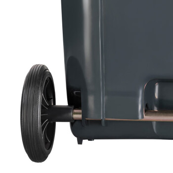 震迪塑料垃圾桶240L分类款灰色分类垃圾桶可定制 KT549B脚踩式垃圾箱