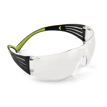 3M SF401AF 劳保眼镜 防尘防风沙护目镜透明防雾防护眼镜
