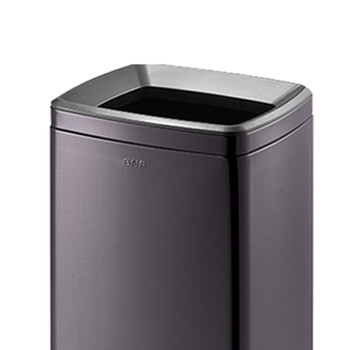 南 SF25-F02 南方环境桶 黑金 商用酒店宾馆客房不锈钢垃圾桶 房间桶 果皮桶