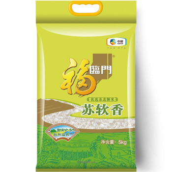 福临门 苏北米 苏软香 中粮出品 大米 5kg