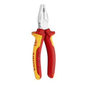 凯尼派克（KNIPEX）01 06 160 铬钒钢丝钳 160mm 定制 切割类工具 钢