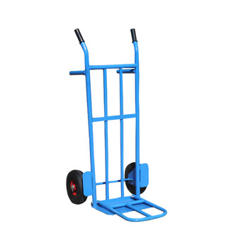 稳斯坦 WST126 老虎车 搬货手推车 高1.3米双臂管自重35斤载重1000斤35cm14寸充气轮