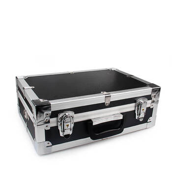 祜荣 HRTX 光缆施工工具箱 适用于光纤熔接配套工具箱 铝合金箱 KL-08C