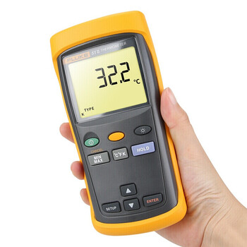 福禄克  FLUKE-51-2  接触型热电偶测温仪 数显温度计
