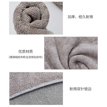 亿丽佳 平板拖把配布替换装拖地布懒人免手洗拖把布替换布旋转拖把干湿两用刮刮乐 10件/组