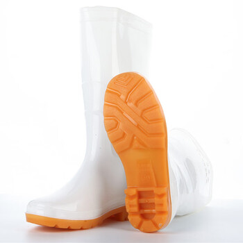盖歇茂（GXM）劳保雨鞋白色食品加工鞋耐油劳保雨靴子42码【企业定制】