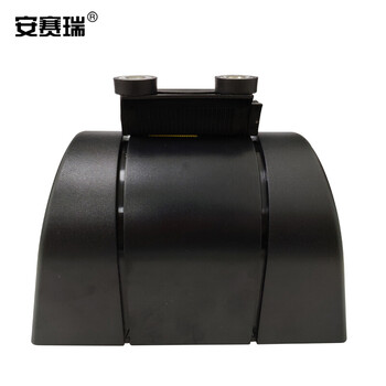 安赛瑞 磁吸壁挂式伸缩隔离带（5m）强磁款壁挂警戒带 磁性壁挂式伸缩带头 收银台壁挂式伸缩带 10986