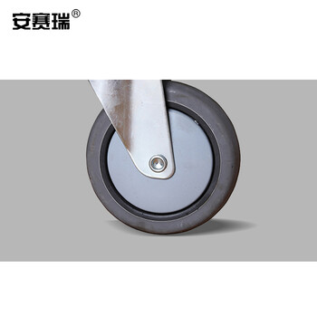 安赛瑞 收餐车 酒店餐厅收碗车 大号塑料可拆卸手推清洁车 餐盘碗碟多功能收集车 配2桶+3盆 24480