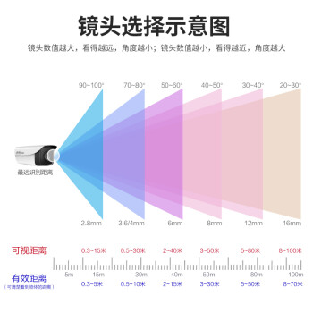 大华dahua监控摄像头 200万星光级网络摄像头网线供电红外监控拾音手机监控 DH-IPC-HDW2233C-A 焦距3.6MM