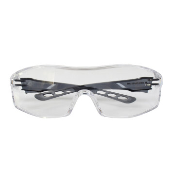 代尔塔 101156 全方位侧边防护PC眼镜 防刮擦护目镜 透明 1副 企业专享