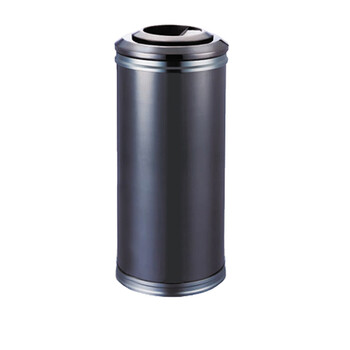 南 GPX-11A 座地烟灰桶 黑金 落地烟缸垃圾桶酒店宾馆垃圾筒烟灰桶