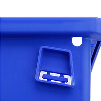 稳斯坦 WST123 分隔式零件盒分隔片 塑料隔断片收纳盒分格盒元件盒分格片 白色 220x74