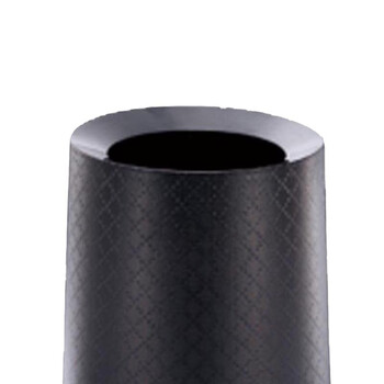 南 GPX-3S 南方塑料锥形房间桶 黑色 锥形房间桶 垃圾桶 酒店宾馆客房果皮桶