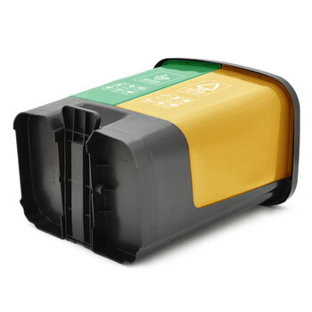 益美得 脚踏分类垃圾桶居家办公双桶小号干湿分离垃圾箱 双桶40L绿+黄