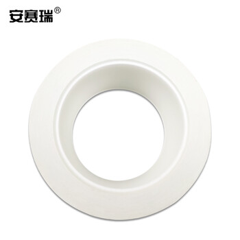 安赛瑞 加厚型5S安全警示PVC地板划线胶带（白） 14336