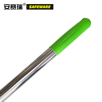 安赛瑞 不锈钢刮水器 商用推水地刮 商场办公物业地板玻璃擦窗器瓷砖实木地板刮擦地拖把45cm 24391