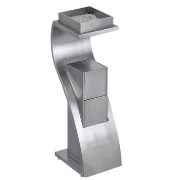 南 GPX-78B 南方新概念座地烟灰桶 酒店走廊不锈钢垃圾桶办公楼立式烟灰桶户外垃圾箱大厅大堂电梯口垃圾筒