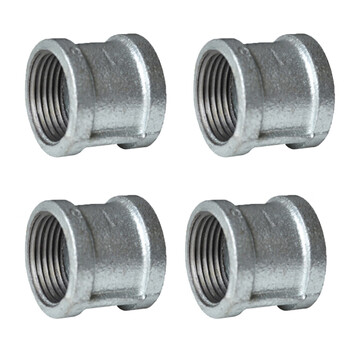 波浩 BOHAO dn100 镀锌管箍 内丝直接 消防水暖等径管古 玛钢管件管古 一个价 5个起售